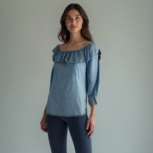 7 for all  mankind top XS - Picture 1 of 12
